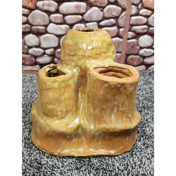 Handmade Glazed Ceramic Vase - Picture 1 of 11